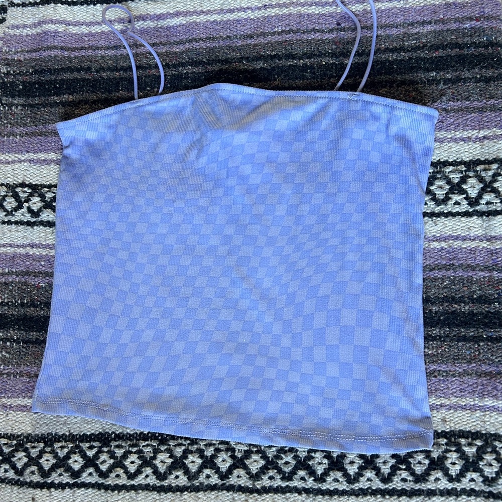 Rue21 Purple Checkered Camisole